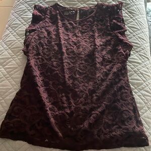 Gently worn WHBM lace blouse